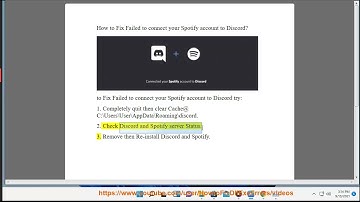 Fix Failed to connect your Spotify account to Discord on Windows 11/10 (6/29/2023 Updated)