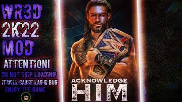 WR3D 2K22 EVOLUTION RELEASED WITH (NEW MOVES,NEW MATCH TYPE,REAL ENTRANCE AND MANY MORE BY MPOPOSKI)