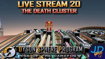 Dyson Sphere Program 🪐 Dark Fog DEATHWORLD 🌌 Live Stream 20 in 4k YouTube Seed