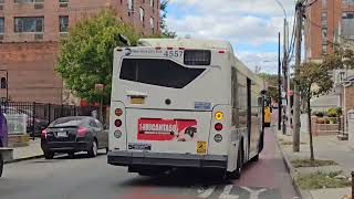 ᴴᴰ⁶⁰ MTA NYCT: Orion VII NG HEV #4557 operating the Q31 towards Bay Terrace.