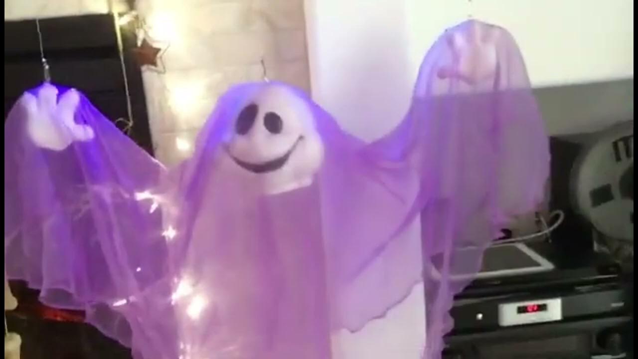 Gemmy Floating Friendly Ghost HQ Audio - YouTube