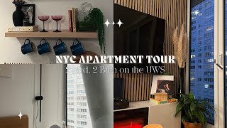 NYC APARTMENT TOUR| luxury 2 bed, 2 bath on the Upper West Side