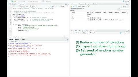 R Tutorial 36: Debugging for-loops