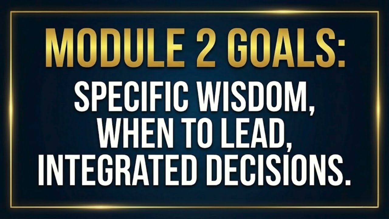 4 | Unseen Architects: The Wisdom in Each Architect: Module 2