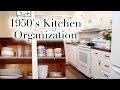 Organizing an Older Style Kitchen | FULL TOUR