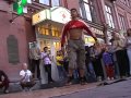 B.People crew - the breakdance street show. Arbat street (Moscow), 2002