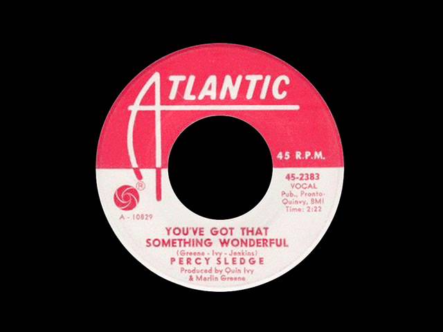 Percy Sledge - You've Got That Something Wonderful