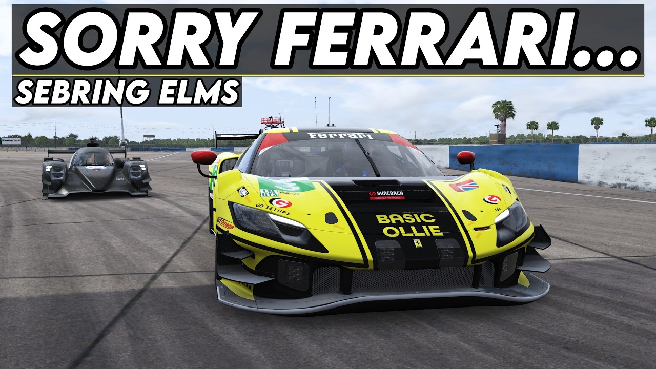 This Ferrari Can Sod Off! - Picking A New Car For ELMS At Sebring