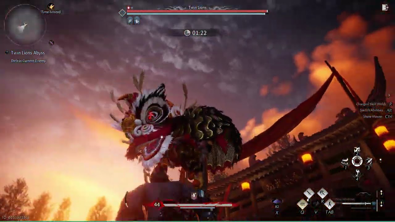 Where Winds Meet Twin Lions no Hit