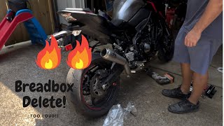 Kawasaki Z900 2023 Breadbox Delete Diy
