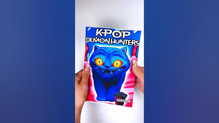 💜🐯Kpop Demon Hunters Blind bag 케이팝 데몬 헌터스 블라인드백 언박싱 #papercraft #diy #kpopdemonhunters  #netflix