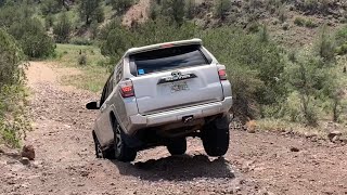 4wd Action @ House Mountain trail &quot;4Runner TRD Off-Road