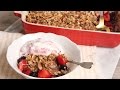 Baked Coconut Berry Oatmeal | Episode 1130