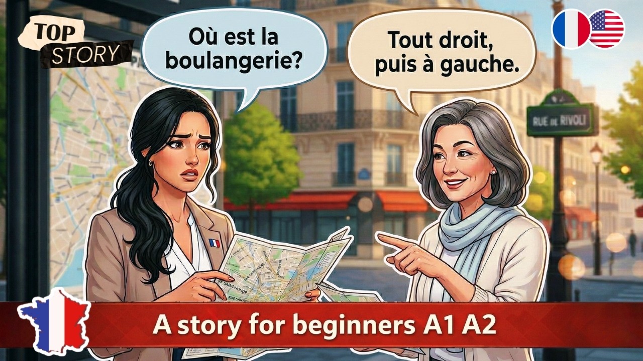 Real-Life French Conversations Practice for Beginners (A1–A2)