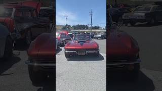 Spectacular #1967 Marlboro Maroon "Stinger-Hood"🤣 #chevycorvette #427 ci7.0L😮💨V8 390hp@ 5400rpm👑