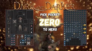 ZERO TO HERO PICKPOCKETING ONLY | dark and darker