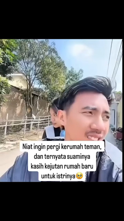 VIRAL‼️Saat suami memberi kejutan rumah baru untuk istri tercinta #@sahlani79