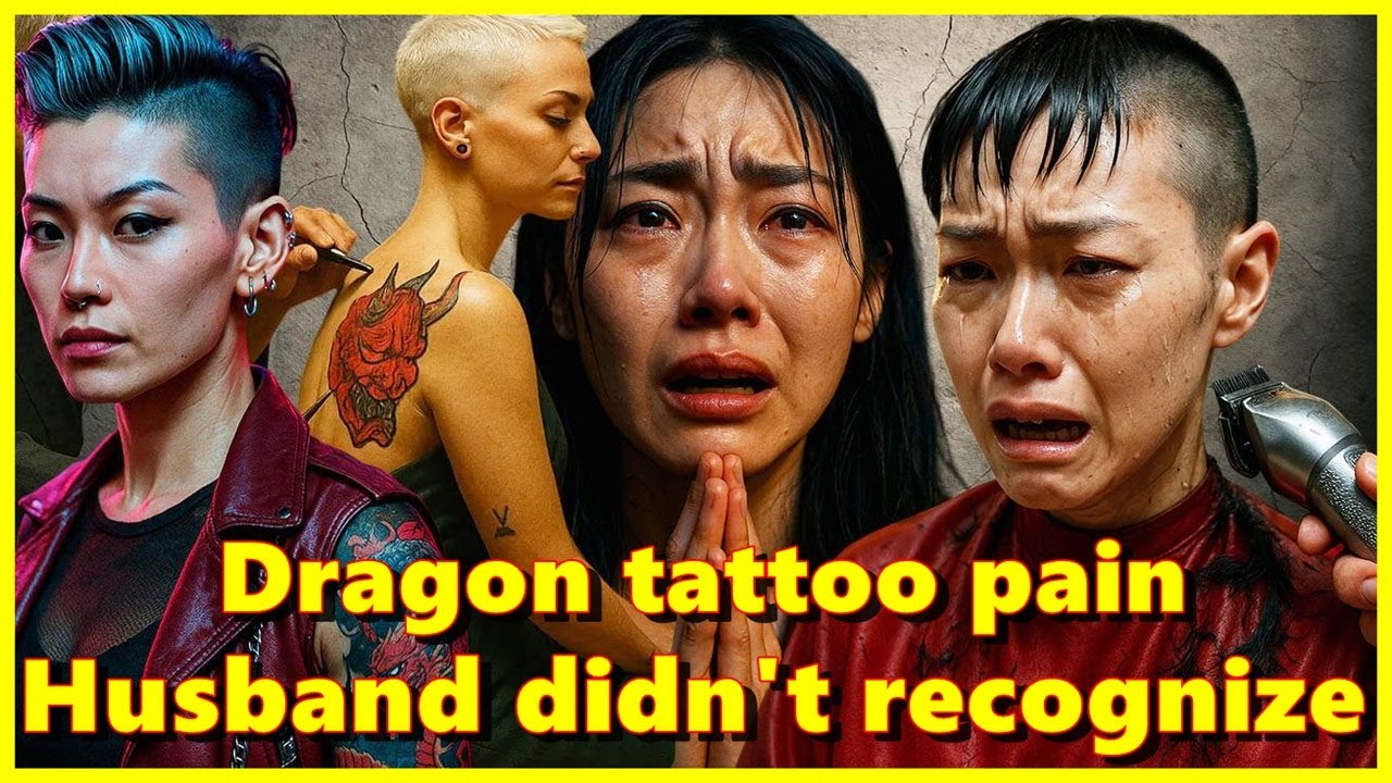 Истории о стрижках — главарь якудза стрижётся! 😭 Больно от татуировки дракона! 🤬 Муж её не узнал! 😱