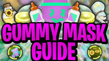 Gummy Mask Guide! *2025* | Roblox Bee Swarm Simulator