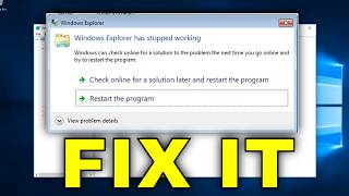 What Do I Do About Windows File Explorer Crashing