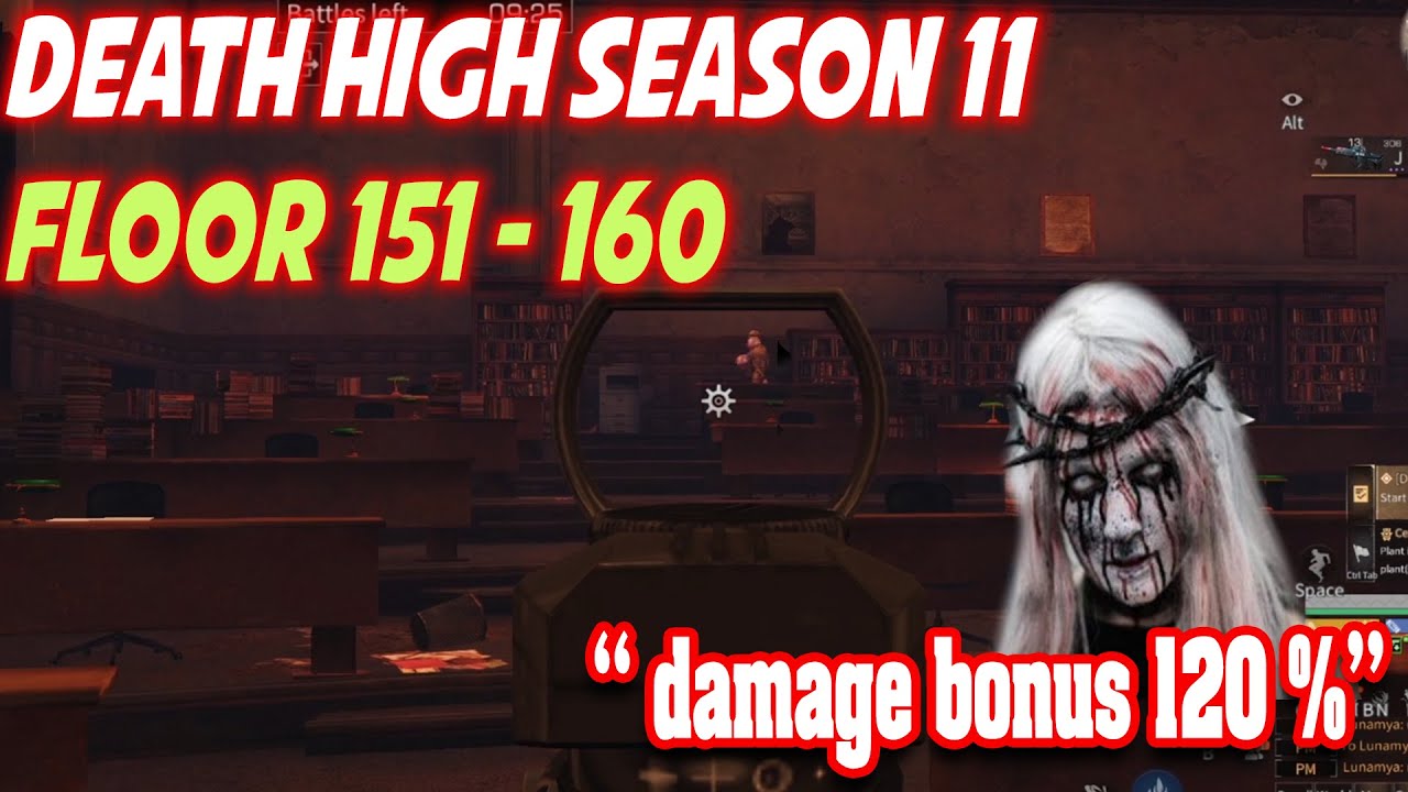 Death High Season 11 Floor 151-160 Lifeafter ❗Damage Bonus 140% ❗