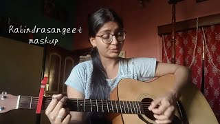 Rabindrasangeet Guitar Mashup By Using Only 3 Chords By- Sreemoyee