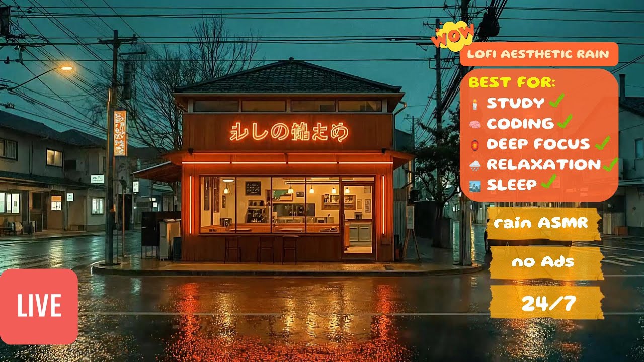 🌆 lofi coffee shop: the peace of being a ghost in a crowded city ☕ nobody knows your name