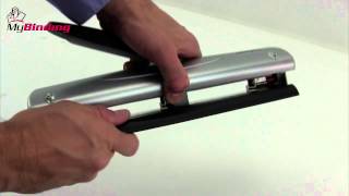 Swingline EasyView LightTouch 3 Hole Punch Demo