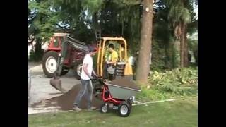 Schubkarre mit Motor - Zallys Dumper-Jet, elektroschubkarre, Minidumper