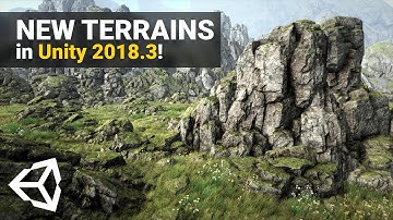 NEW TERRAIN SYSTEM in Unity 2018.3! | Overview + Tutorial