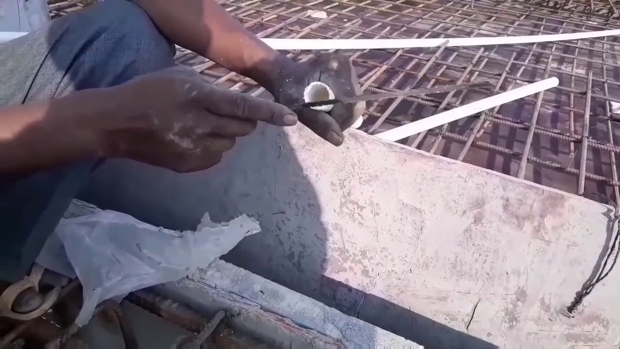 RCC slab pipingPiping under concrete slabelectrical conduit in
