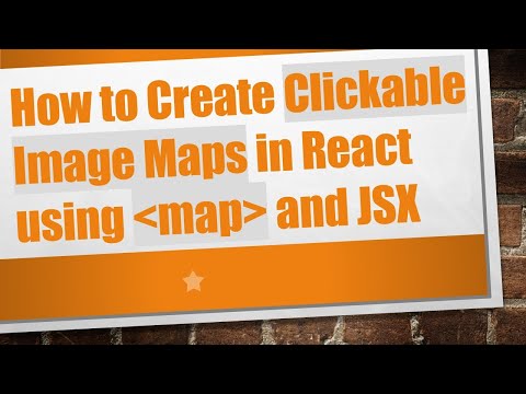 How to Create Clickable Image Maps in React using map and JSX