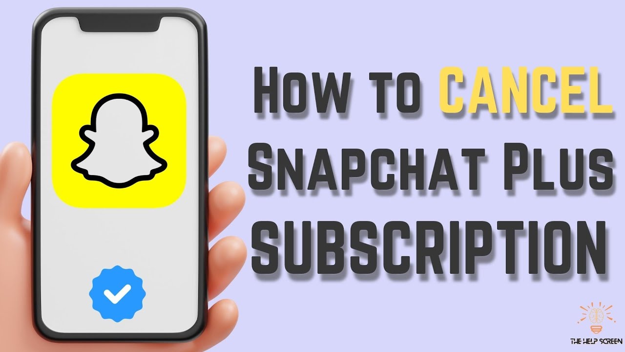 How to Cancel Snapchat Plus Subscription (StepbyStep Guide) YouTube