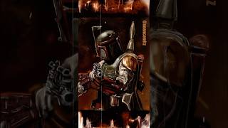 The bounty hunter, Boba Fett Star Wars #Starwars #BobaFett #art #illustration #drawing