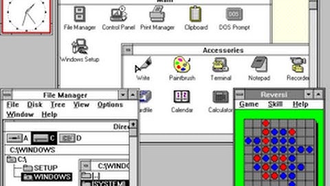 Microsoft Windows 3.x Preview