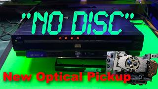 No Disc?  JVC CD / DVD Changer Player Repair with New Laser Pickup #electronicsrepair #nodisc