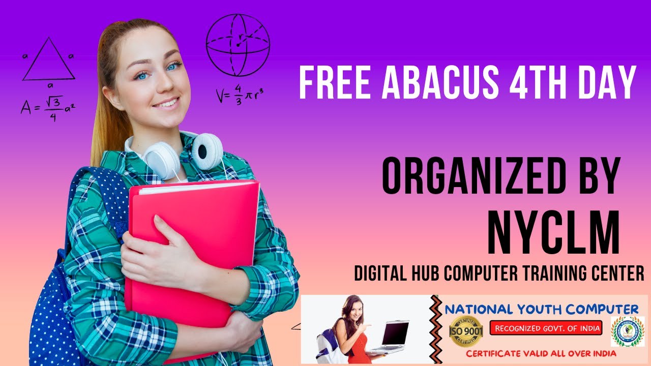 FREE ABACUS 4TH DAY CLASS