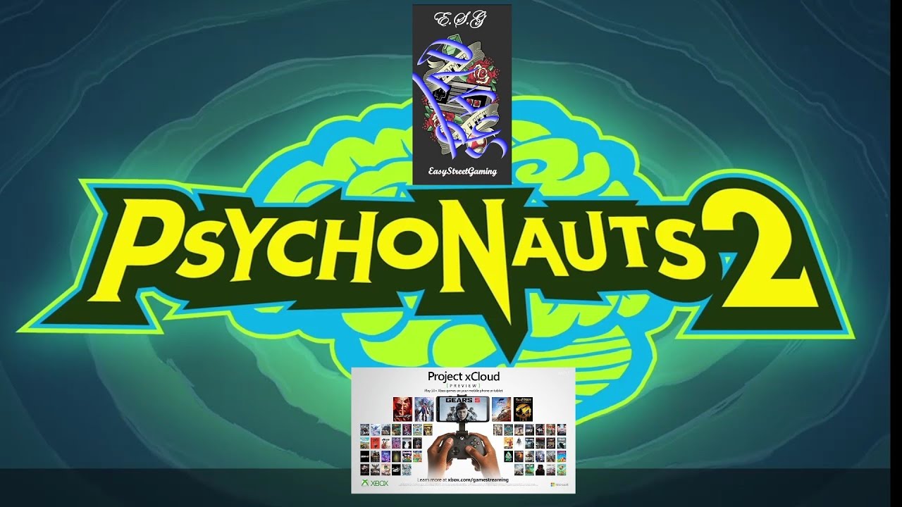 Psychonauts 2 - xCloud Gameplay - Touch Controls - Wifi Connection