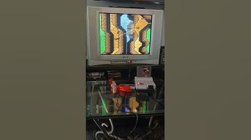 Rygar NES Top Loader AV Mod inputs Sony Trititon crt tv 📺 #nintendo #retrogaming #gaming #vintage