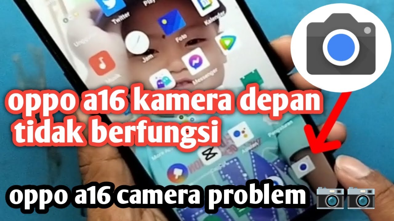 oppo a16 kamera depan tidak berfungsi camera tidak bisa di buka OPPO