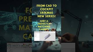 🇬🇧 From CAD To Cockpit: Design 04: #shorts #freecad #scalemodel