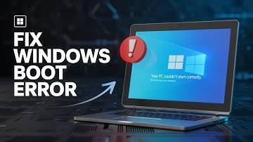 How to Fix Windows 10/11 Error 0xc00001 or 0xc000021a | “Your PC Couldn’t Start Correctly”