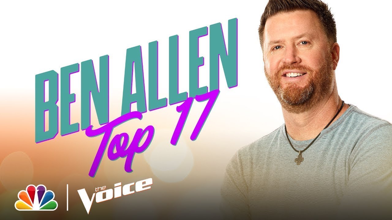 Ben Allen Sings Kenny Chesney's "There Goes My Life" - The Voice Live Top 17 Performances 2020