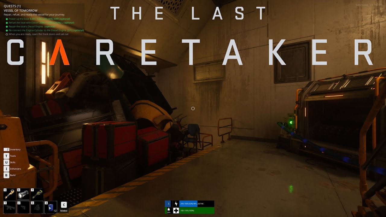 The Last Caretaker - 1 Finding all the secrets at the starting area!