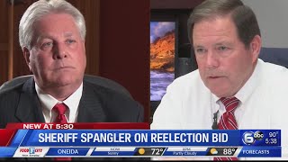 Sheriff Spangler on reelection bid