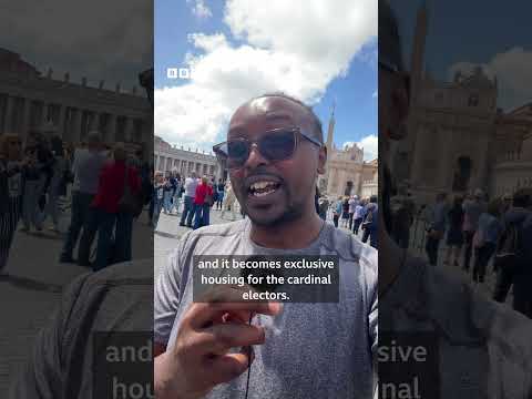 Conclave: What do cardinals do during secretive pope election? - BBC Africa