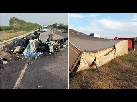 18.04.2024г- «Угробил и себя, и своего сына». "Пятёрку" разорвало в жутком ДТП в Тамбовской области.
