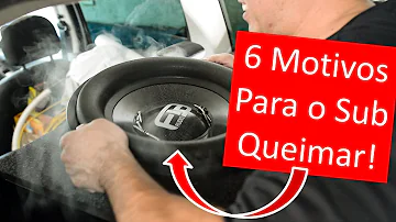 Como saber se o grave tá queimado?
