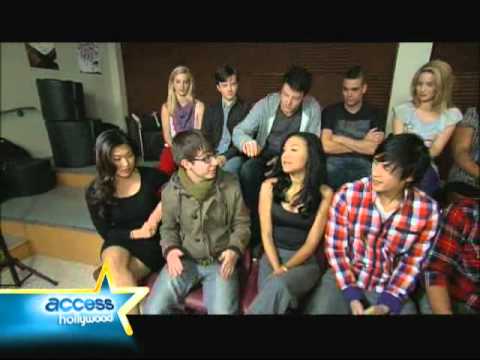 Glee Cast Reacts to 2010 Golden Globe Nominations