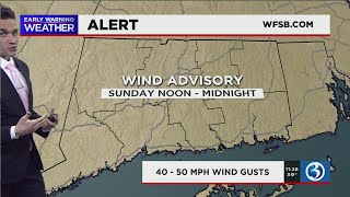 FORECAST: Another round of strong winds expected to slam Connecticut